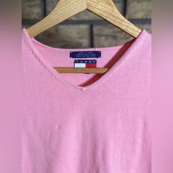 Tommy Hilfiger sweater shirt size small pink‎ - Picture 4 of 9
